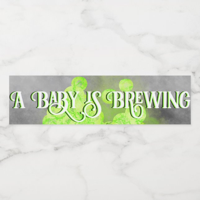 Cauldron Diaper Raffle (Einzelnes Label)