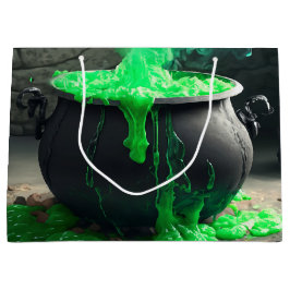 Cauldron Halloween Große Geschenktüte