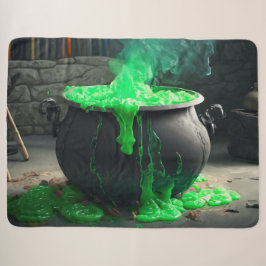 Cauldron Halloween Sherpadecke