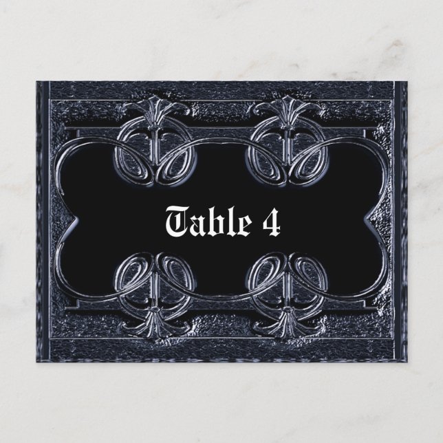 Caumartin Dawn Table Card Postkarte (Vorderseite)