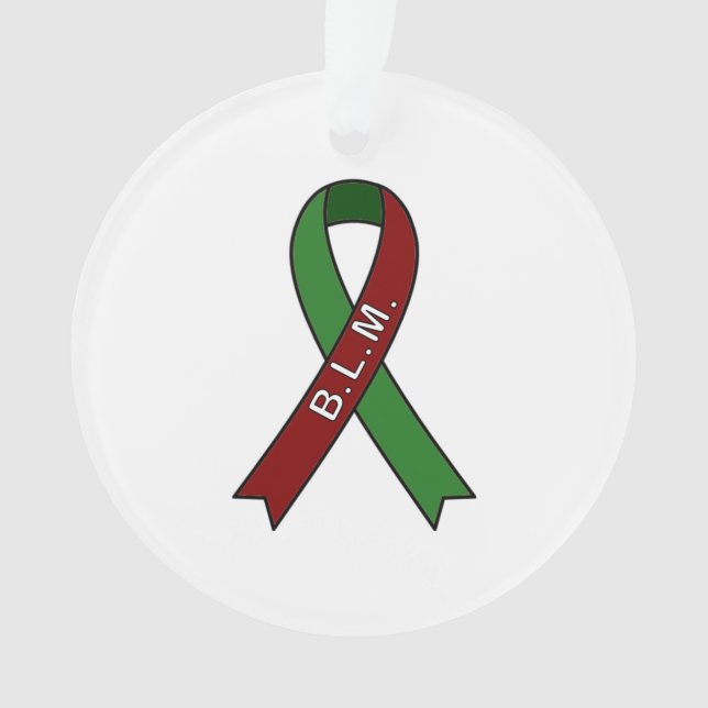 Cause Ornement BLM Ruban (devant)