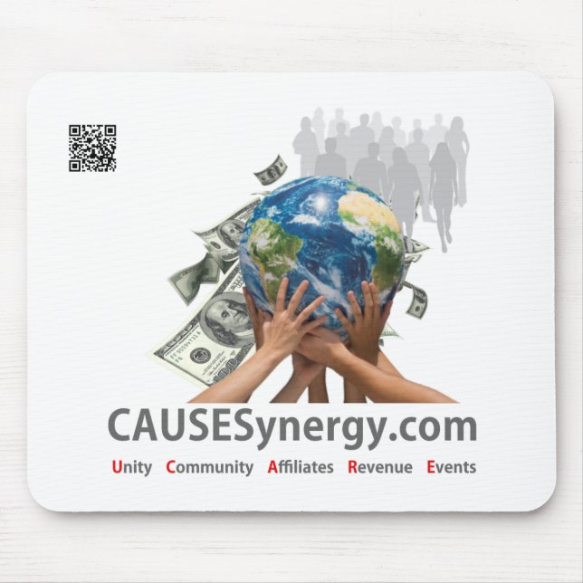 CAUSESynergy - Maus-Pad Mousepad (Vorne)