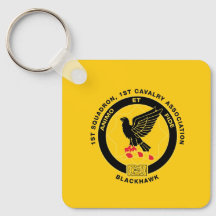 Cav Assocation Key Chain - Cav Gold