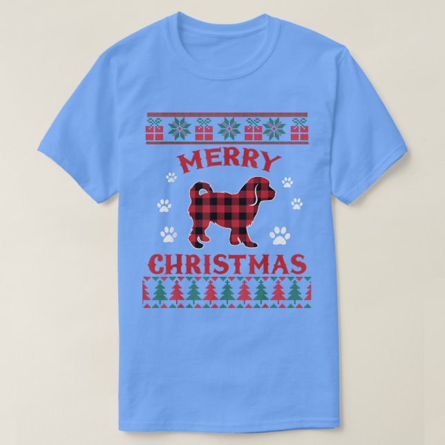 Cavachon Dog Lovers Gifts Dog Eigentümer Ugly Chri T-Shirt (Design vorne)