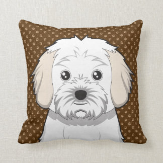 Cavachon HundeCartoon-Tatzen Kissen