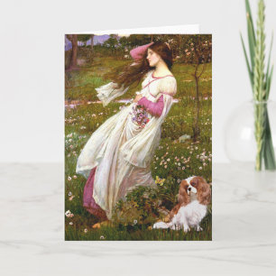 Cavalier 2 (Bl) - Windblumen Karte