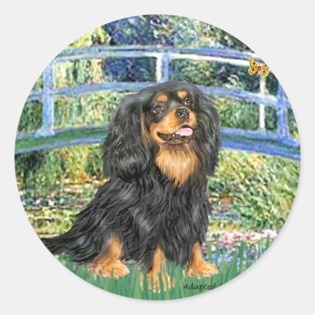 Cavalier (BT) - Brücke Runder Aufkleber (Vorderseite)