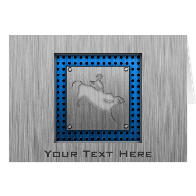 cavalier de Taureau de Métal-regard (Devant horizontal)