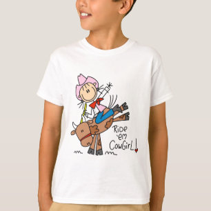 Cavalier Fille Stick Ride Em Tshirts et Cadeaux Co