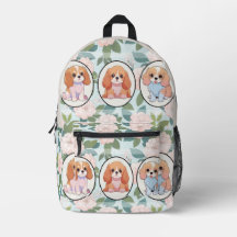 Cavalier King Charles Blume Hintergrund
