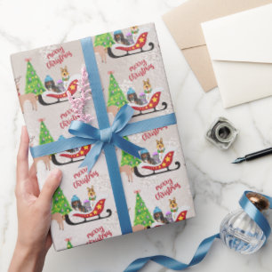 Cavalier King Charles, Collie und Havanese Geschenkpapier