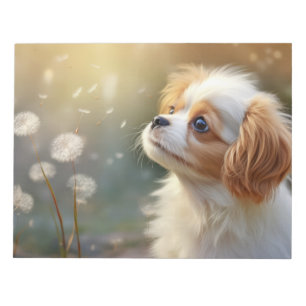 Cavalier King Charles Dog Pet Animal Notizblock