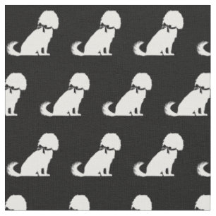 Cavalier King Charles Dog Silhouette Pet Stoff