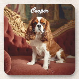 Cavalier King Charles Personalisiert Untersetzer S