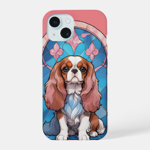 Cavalier King Charles Rose Pâle Vitrail