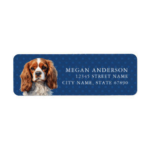 Cavalier King Charles Spaniel Address Labels
