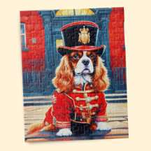 Cavalier King Charles Spaniel als Beefeater