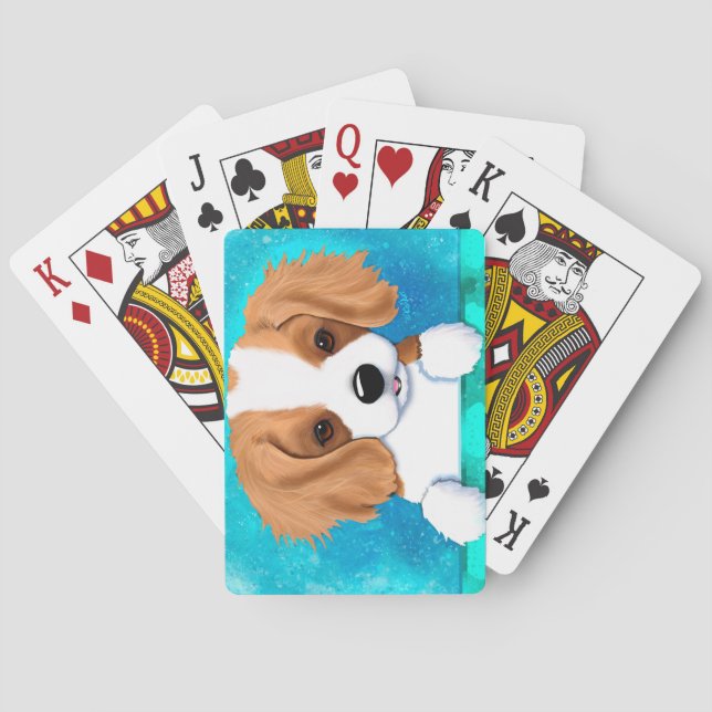 Cavalier King Charles Spaniel Bicycle Cards Spielkarten (Rückseite)