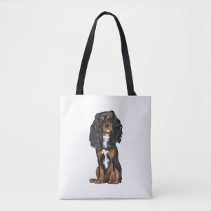 Cavalier King Charles Spaniel - Black and Tan Tasche