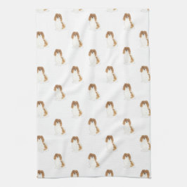 Cavalier King Charles Spaniel (Blenheim) Geschirrtuch