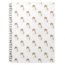 Cavalier King Charles Spaniel (Blenheim) Notebook Notizblock