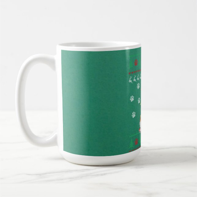 Cavalier King Charles Spaniel Christmas Ugly Sweat Kaffeetasse (Links)