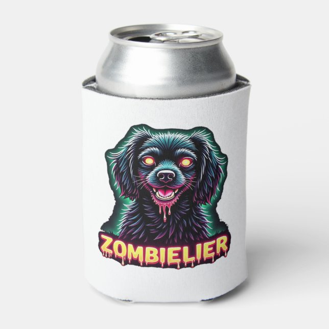 Cavalier King Charles Spaniel CKCS Zombie Dog Hall Dosenkühler (Kanne Vorderseite)