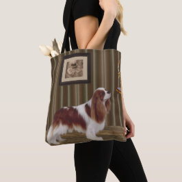 Cavalier King Charles Spaniel Dog Art Tasche