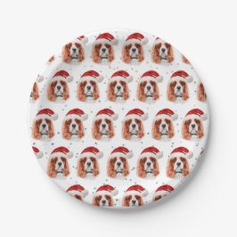 Cavalier King Charles Spaniel Dog Breed Christmas Pappteller