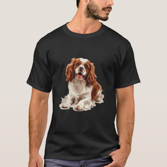 Cavalier King Charles Spaniel Dog Breed Graphic Me T-Shirt (Vorderseite)
