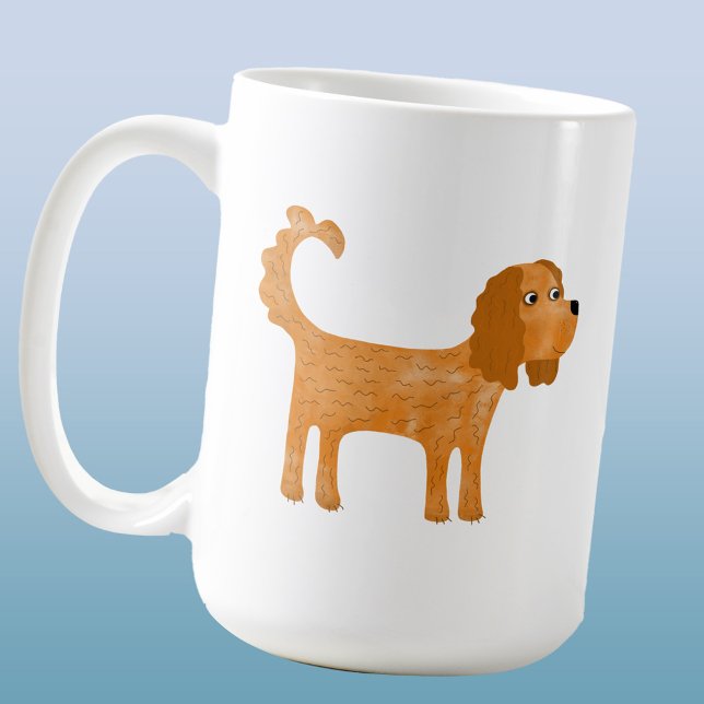 Cavalier King Charles Spaniel Dog Fun Kaffeetasse (Fun Cavalier King Charles Spaniel coffee mug)