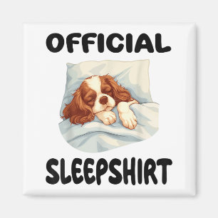 Cavalier King Charles Spaniel Dog Offiziell Sleeps Magnet