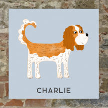 Cavalier King Charles Spaniel Dog Personalisiert