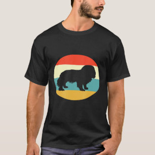 Cavalier King Charles Spaniel Dog Pet Retro T-Shirt