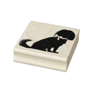 Cavalier King Charles Spaniel Dog Puppy Gummistempel