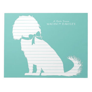 Cavalier King Charles Spaniel Dog Puppy Notizblock