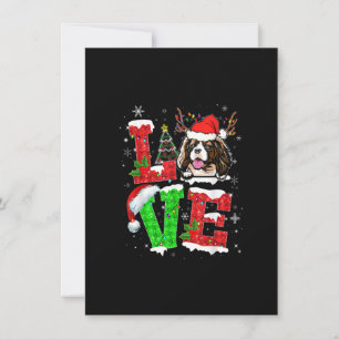 Cavalier King Charles Spaniel Dog Tree Christmas L Einladung