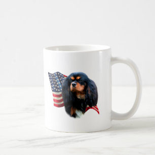 Cavalier King Charles Spaniel Flag Kaffeetasse