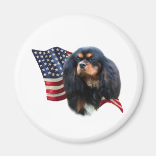 Cavalier King Charles Spaniel Flag - Magnet