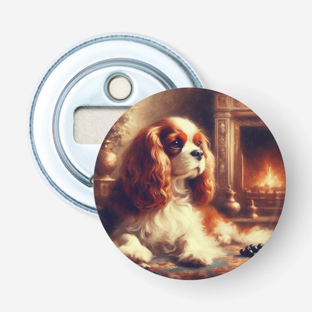 Cavalier King Charles Spaniel Flaschenöffner (Vorderseite)