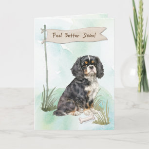 Cavalier King Charles Spaniel Fühle dich nach der Karte
