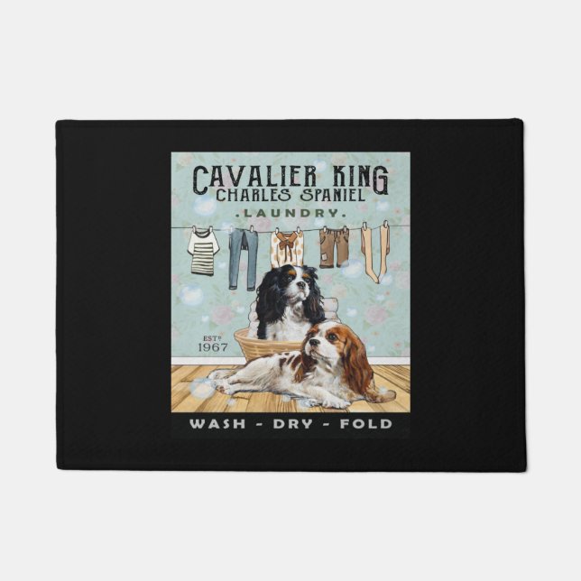 Cavalier King Charles Spaniel Fußmatte (Vorderseite)