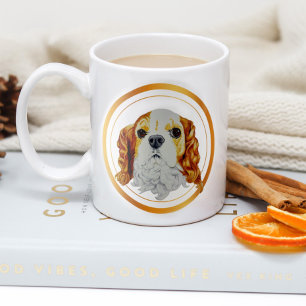Cavalier King Charles Spaniel Gold Kaffeetasse