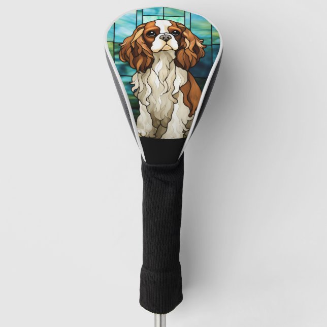 Cavalier King Charles Spaniel Golf Head Cover Golf Headcover (Vorderseite)