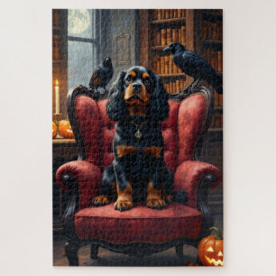Cavalier King Charles Spaniel Gothic Halloween Kun