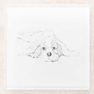 Cavalier King Charles Spaniel Haustier-Tasse Glasuntersetzer
