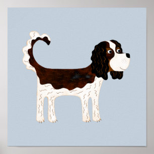 Cavalier King Charles Spaniel Hund Poster