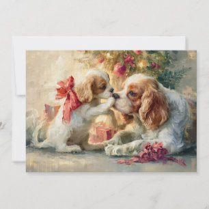 Cavalier King Charles Spaniel Hunde Weihnachten 