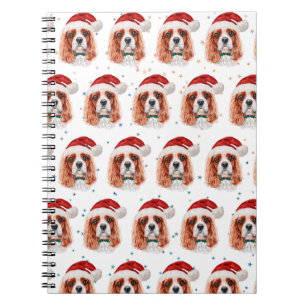 Cavalier King Charles Spaniel Hundezucht Weihnacht Notizblock