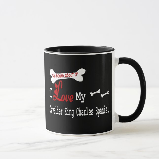 Cavalier King Charles Spaniel (I Liebe) Tasse (Rechts)